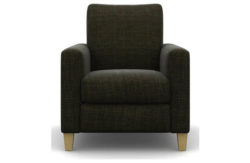 Heart of House Harrison Fabric Chair - Brown